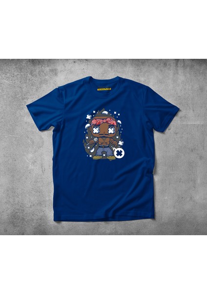 2pac Pamuklu Penye T-Shirt