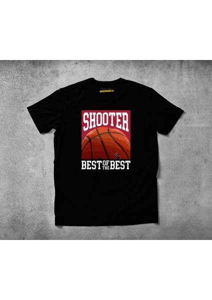 Shooter  Pamuklu Penye T-Shirt