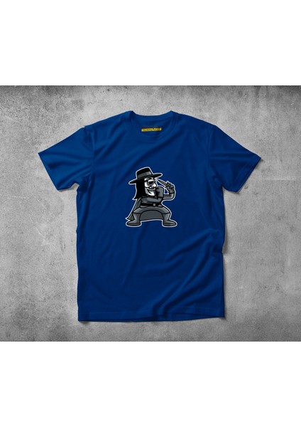 Fighting Vendetta Pamuklu Penye T-Shirt
