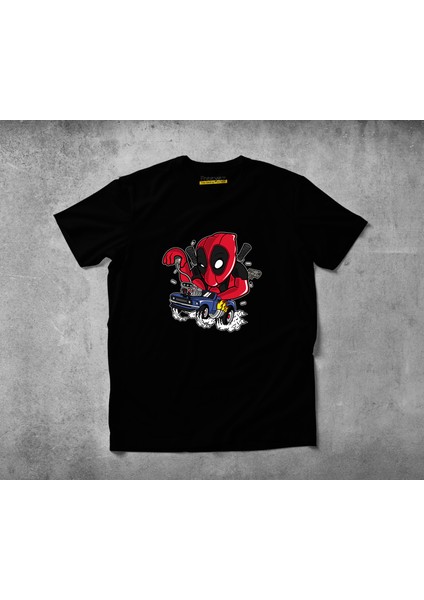 Dead Race Pamuklu Penye T-Shirt