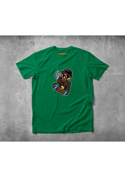 Chemical Board Pamuklu Penye T-Shirt