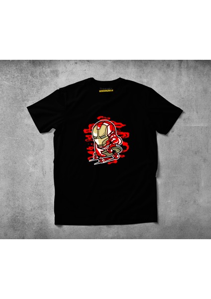 Iron Skate Pamuklu Penye T-Shirt