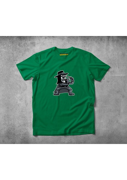 Fighting Vendetta Pamuklu Penye T-Shirt