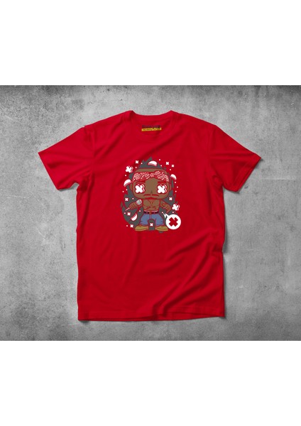 2pac Pamuklu Penye T-Shirt