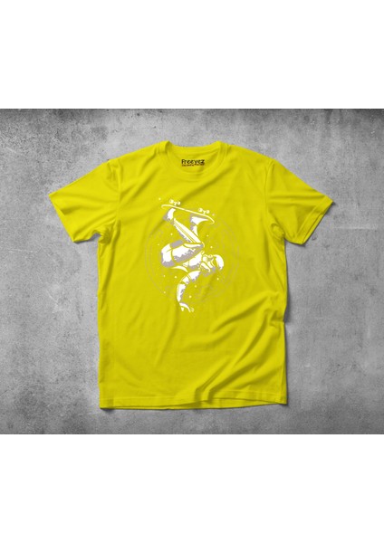 Skate Trooper Pamuklu Penye T-Shirt