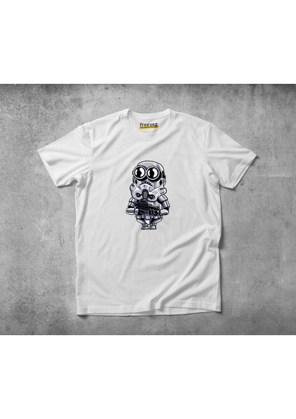 Minion Trooper Pamuklu Penye T-Shirt