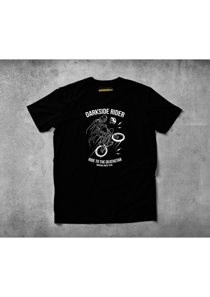 Darkside Rider Pamuklu Penye T-Shirt