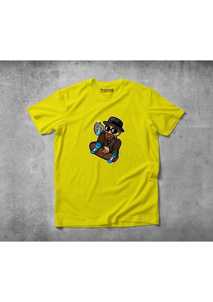 Chemical Board Pamuklu Penye T-Shirt