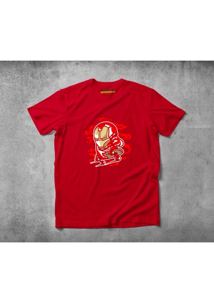 Iron Skate Pamuklu Penye T-Shirt