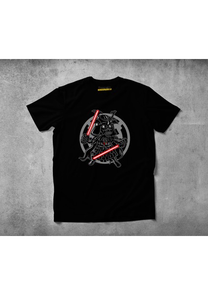 Darkside Samurai Pamuklu Penye T-Shirt
