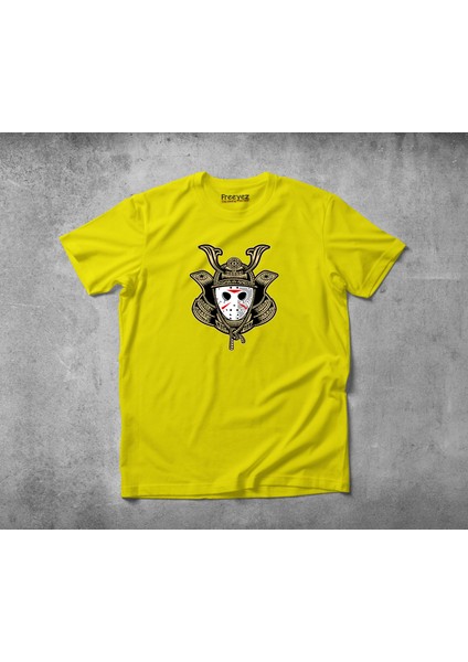 Samurai Jason Pamuklu Penye T-Shirt