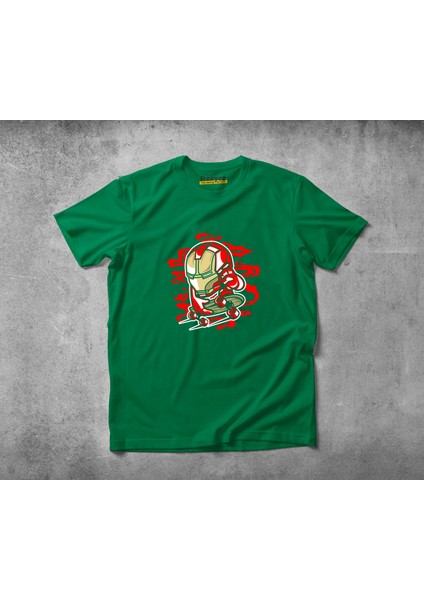 Iron Skate Pamuklu Penye T-Shirt