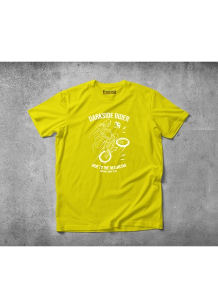 Darkside Rider Pamuklu Penye T-Shirt