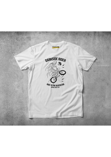 Darkside Rider Pamuklu Penye T-Shirt