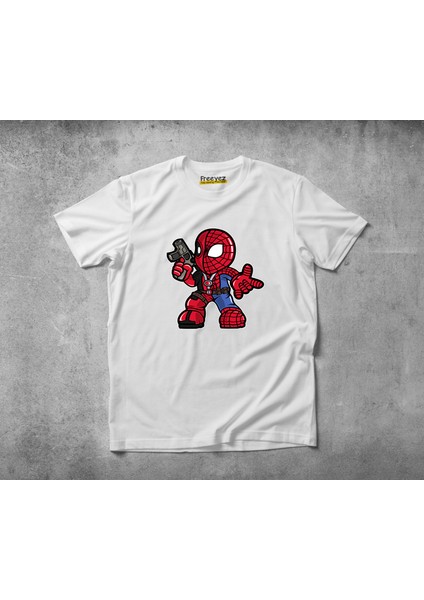 Spider Merc Pamuklu Penye T-Shirt