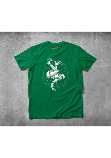 Skate Trooper Pamuklu Penye T-Shirt