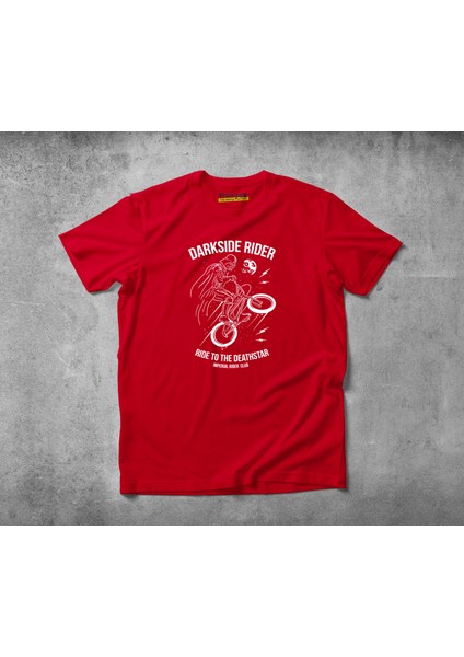 Darkside Rider Pamuklu Penye T-Shirt
