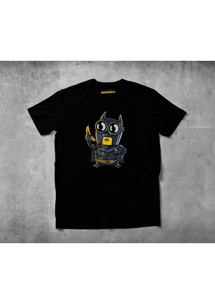 Batminion Pamuklu Penye T-Shirt