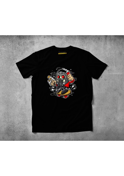 Skate Lord Pamuklu Penye T-Shirt