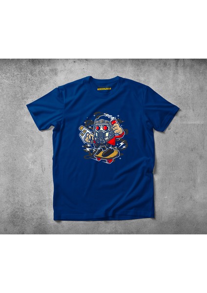 Skate Lord Pamuklu Penye T-Shirt