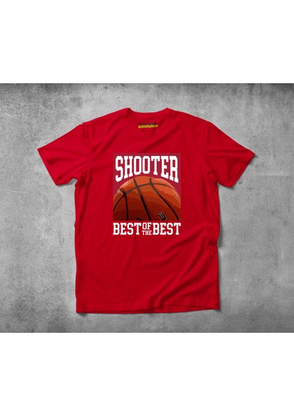 Shooter Pamuklu Penye T-Shirt