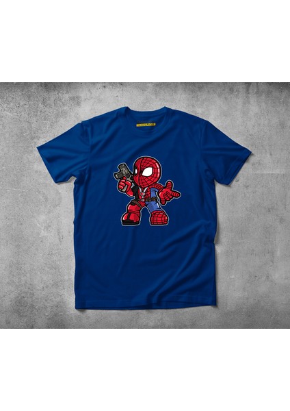 Spider Merc Pamuklu Penye T-Shirt