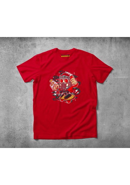 Skate Lord Pamuklu Penye T-Shirt