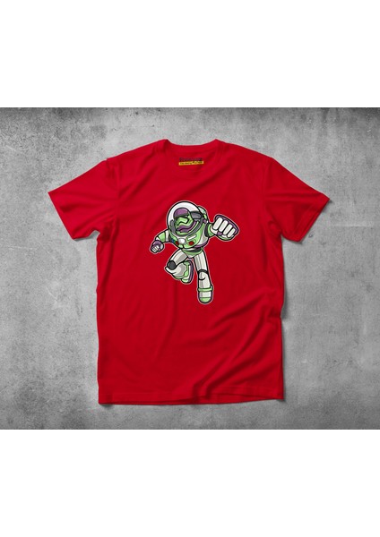 Buzz Trooper Pamuklu Penye T-Shirt