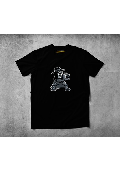 Fighting Vendetta Pamuklu Penye T-Shirt