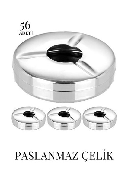 40+16 Adet Çelik Küllük Vercher Design 718943