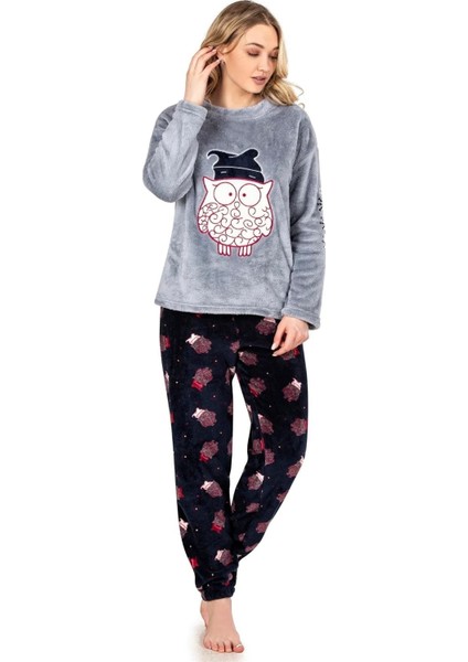 Kadın Welsoft Kışlık Pijama Takımı 3917 - 1 Adet