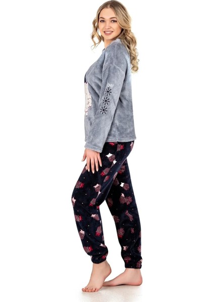 Kadın Welsoft Kışlık Pijama Takımı 3917 - 1 Adet
