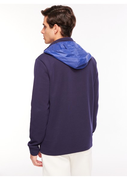 Kapüşon Yaka Düz Lacivert Erkek Sweatshırt F3WM-SWT140 indirimleri