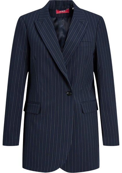 Normal Bel Bol Kesim Lacivert Kadın Pantolon Jxmary Strıped Blazer Pnt Noos modelleri