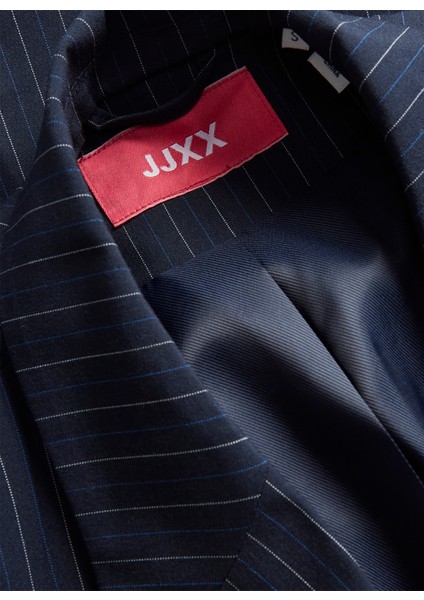 Normal Bel Bol Kesim Lacivert Kadın Pantolon Jxmary Strıped Blazer Pnt Noos indirimleri