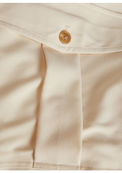 Orta Bel Rahat Beyaz Kadın Pantolon Jxmary Cargo Mw Pant Pnt Noos