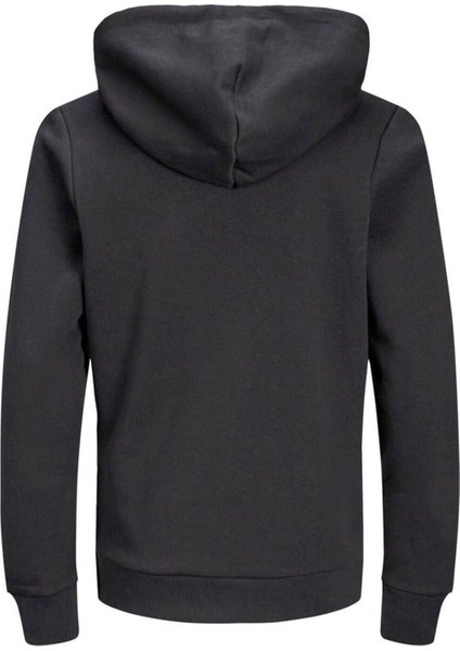 Baskılı Erkek Çocuk Siyah Sweatshırt Jjecorp Logo Sweat Hood Noos Jnr fiyatları