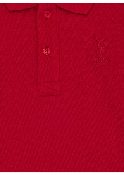 Kırmızı Erkek Çocuk Polo Yaka Uzun Kollu Sweatshirt TP01KIDSSK023 modelleri