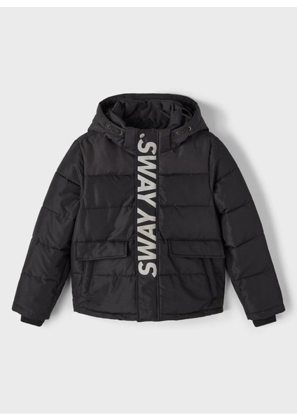 Siyah Erkek Mont Nkmmander Puffer Jacket