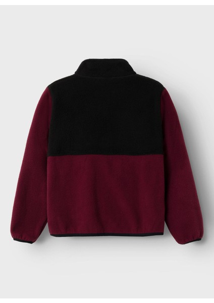 Bordo Kadın Mont Nknmeeko Fleece Jacket fiyatları