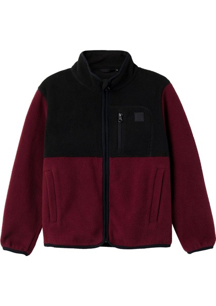 Bordo Kadın Mont Nknmeeko Fleece Jacket indirimleri