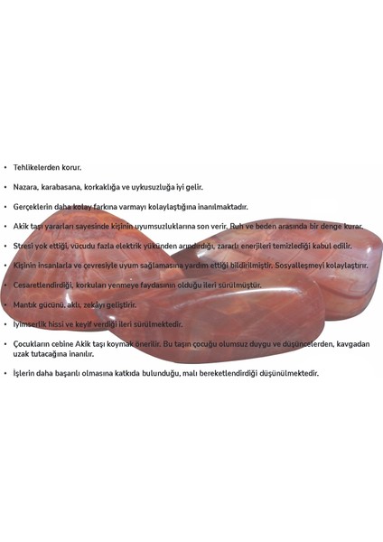 Akik Kırıktaş Doğal Taş Kalp Kolye