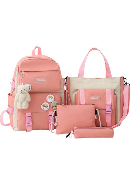 4 Adet/takım Sırt Çantası Öğrenci Sırt Çantası (Yurt Dışından)