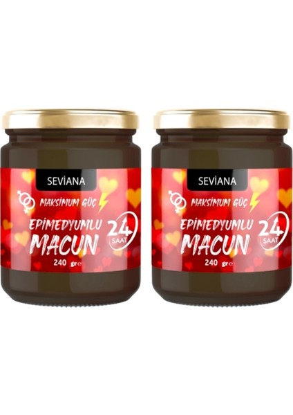 Ballı Epimedyumlu Atom Mesir Kuvvet Macunu 2X240 GR