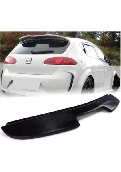 Seat Leon Cam Üstü Spoiler 2009-2012 Pianoblack