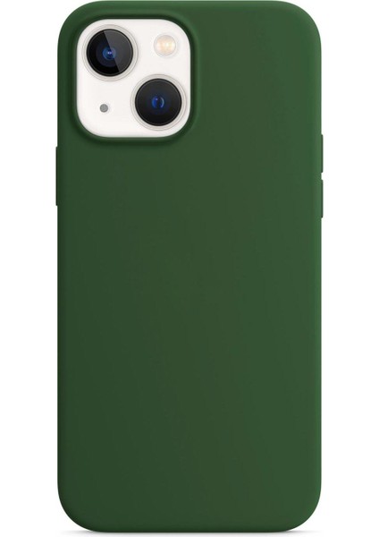 Apple iPhone 15 Kılıf Liquid Lansman Silikon Koyu Yeşil fiyatları