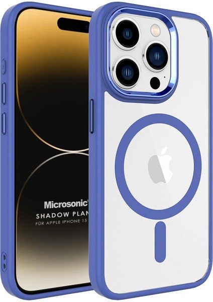 Apple iPhone 15 Pro Kılıf Shadow Planet Mavi