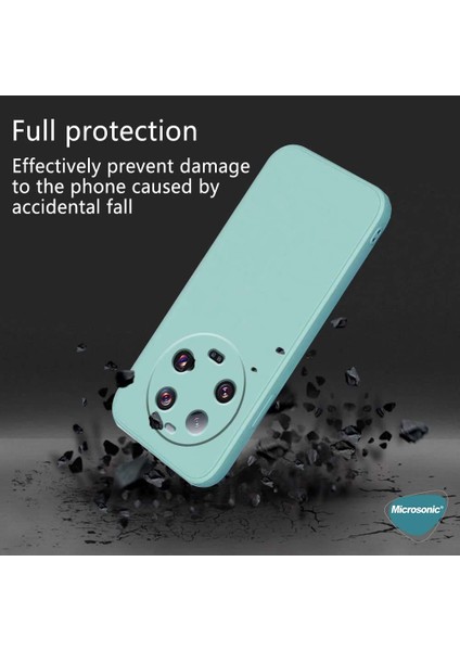 Xiaomi Mi 13 Ultra Kılıf Groovy Soft Koyu Yeşil