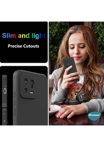 Xiaomi Mi 13 Kılıf Groovy Soft Mor fırsatları