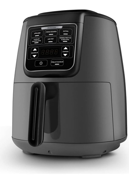 Air Pro Köz Xl Airfryer Space Gray Black